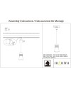 PAGODA * COLGANTE LED CARRIL TRIFASICO 12.5W 4000K BLANCO